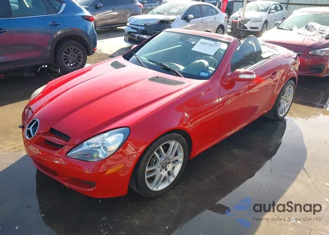 2007 Mercedes-Benz Slk 280 z USA, uszkodzony, nr VIN WDBWK54F07F157940